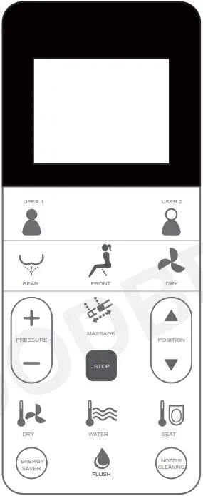 WOODBRIDGE BID 01 Remote Control - Cover
