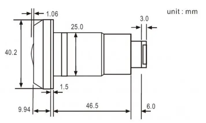 MXN12 Series Color Cylindrical Observation Camera 5