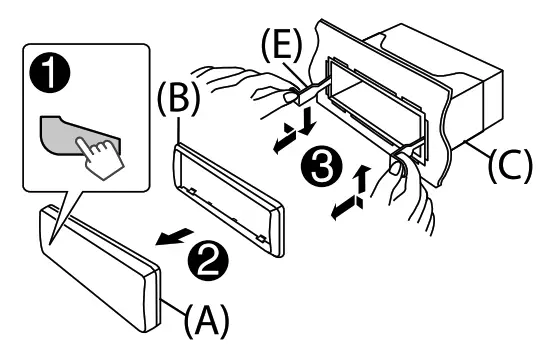 KENWOOD KMM-BT34, KMM-302BT, KMR-M308BTE Digital Media Receiver - fig2