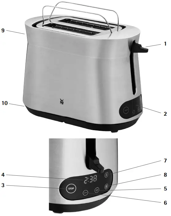 WMF Kineo Toaster - Overview