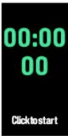 iDO K6 Smart Band Display Interface