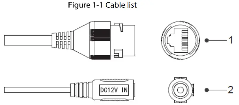 dahua HD IR Mini Bullet Network Camera - Cable