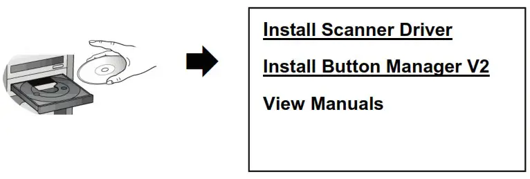 Avision AD340GF Document Scanner - Install the Scanner Driver first