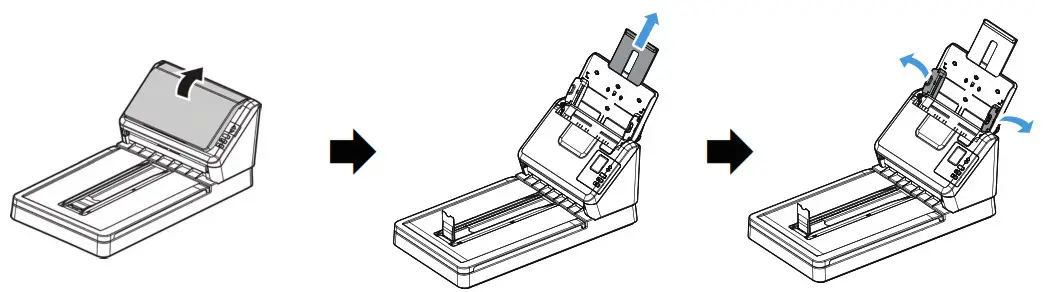 Avision AD340GF Document Scanner - Install the scanner