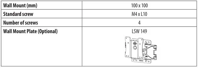 LG LED Monitor applies LCD screen with LED backlights - Installing on the Wall-Table