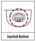 LG LED Monitor applies LCD screen with LED backlights - Joystick Button