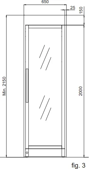 Cylinda FK180 Semi Commercial and Very Spacious Bottle Cooler-FIG4