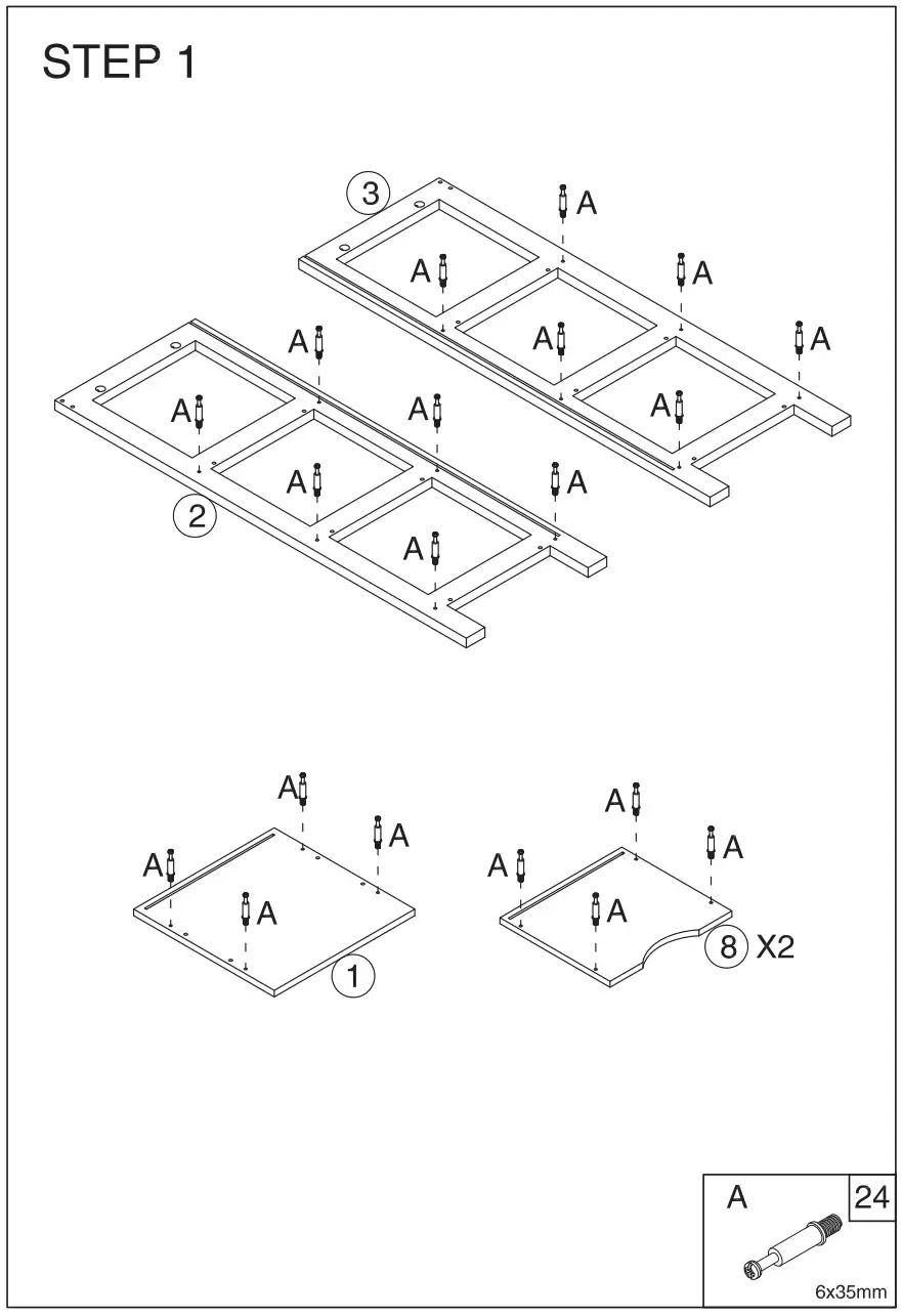 COSTWAY HW66818WH Bathroom Floor Cabinet - Figure 2