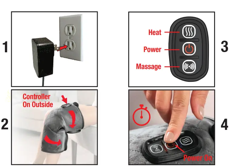 SHARPER-IMAGE-CHKW-5-Calming-Heat-Knee-Wrap-fig-1