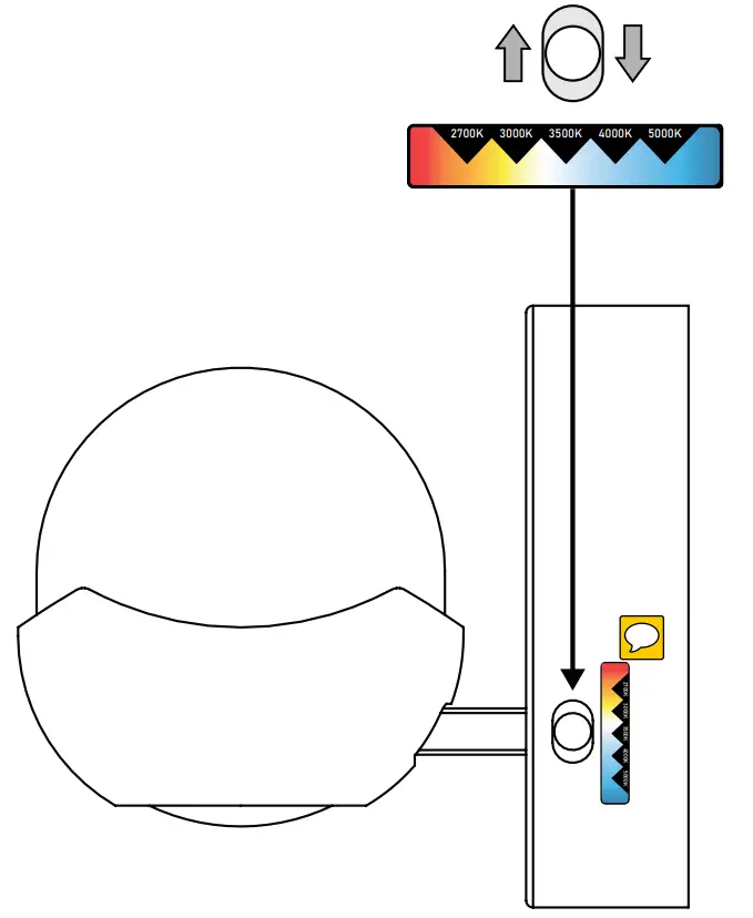artika Oracle 1 LED Vanity Light fig 11
