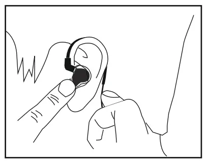 Wearing the Earphones