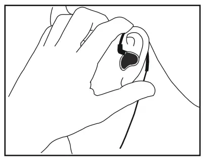 Wearing the Earphones