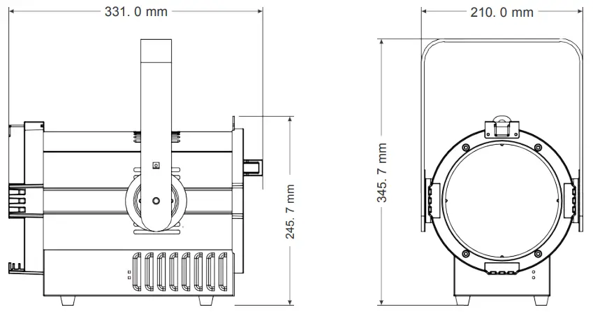 AUDIBAX Joliet 100 Zoom Lighting System-fig2