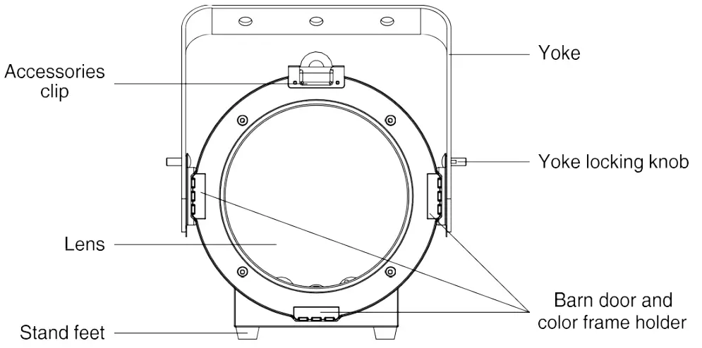 AUDIBAX Joliet 100 Zoom Lighting System-fig3