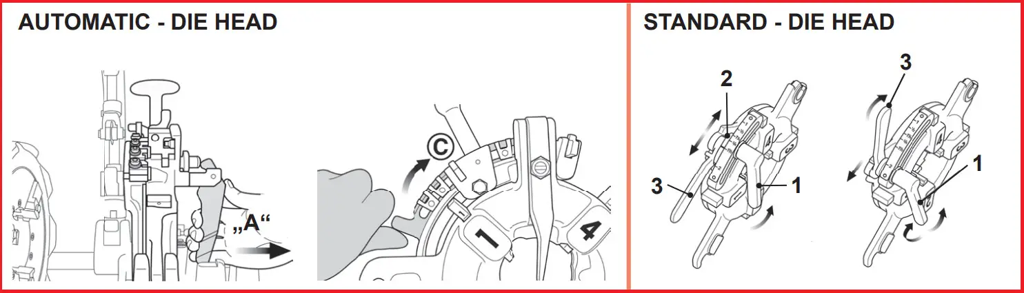 ROTHENBERGER Supertronic 2-3-4 SE Pipe Therading Machine - Figure 8