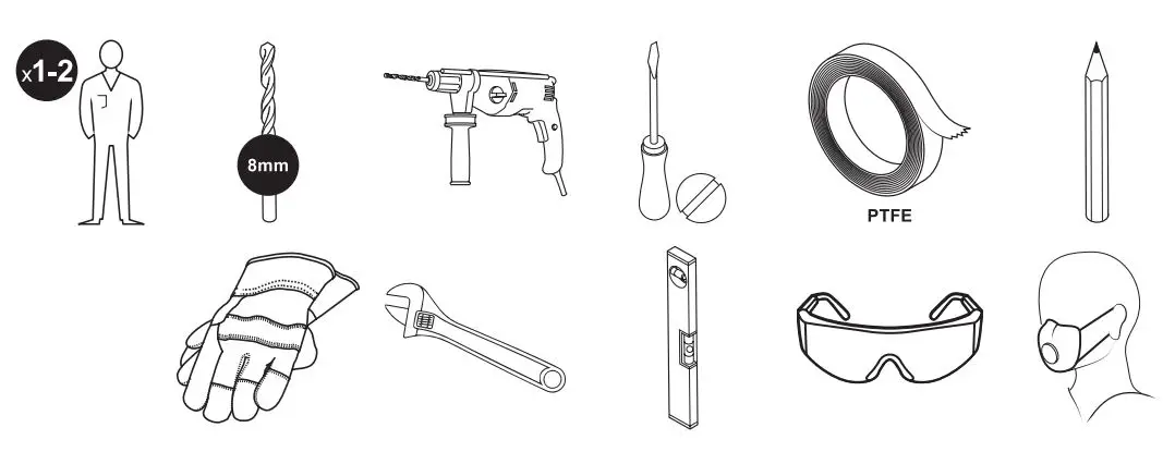 Home Heater Steel Panel Radiator User Guide - You will need