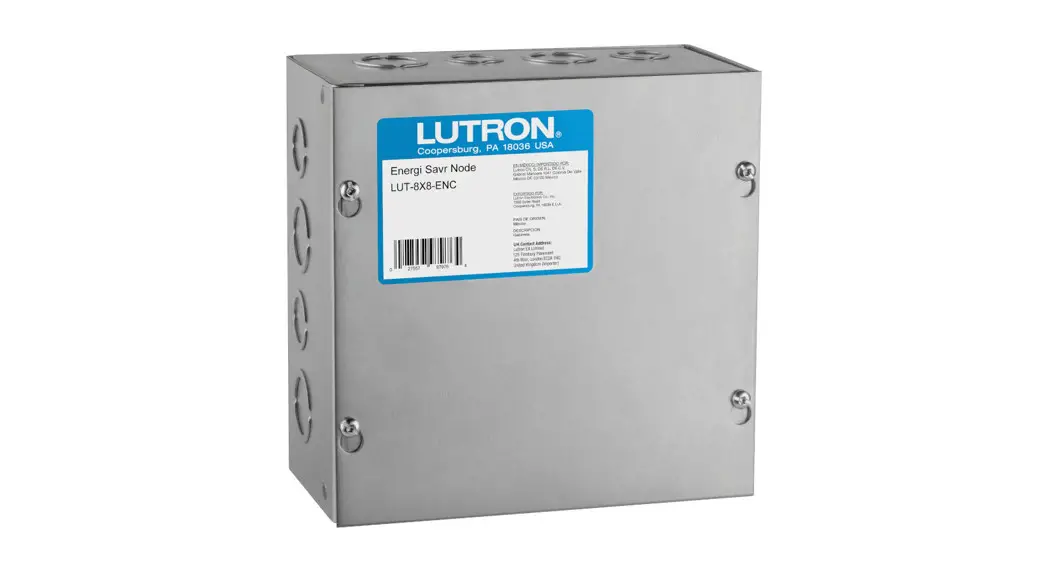 Lutron Rough-in Din Panel Lut-8x8-enc Installation Guide Lutron Rough-in Din Panel Lut-8x8-enc Installation Guide