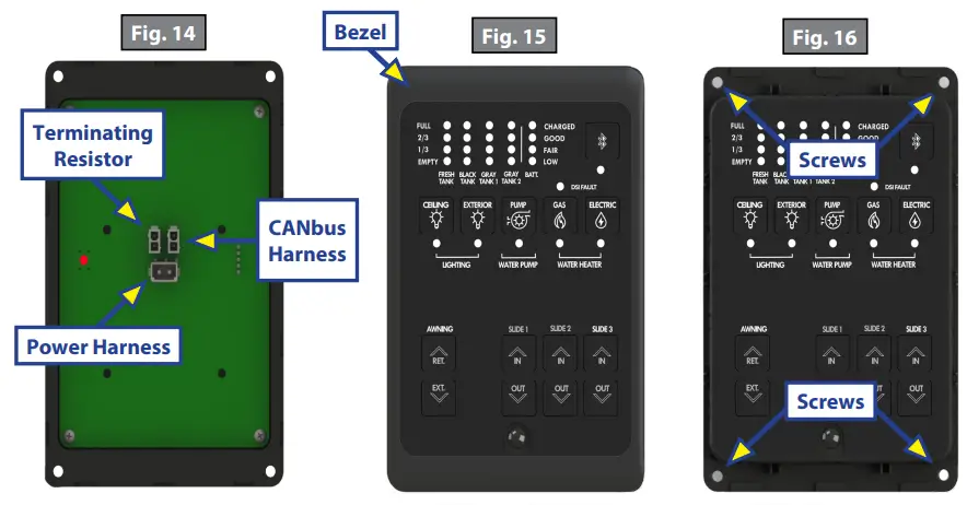 LiPPERT OneControl Monitor Panel - Fig 5