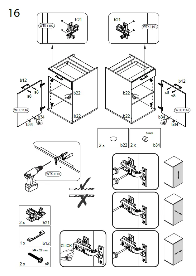 WASHTOWER-WSUS60-11-S-Base-Cabinet-Instruction-fig-16