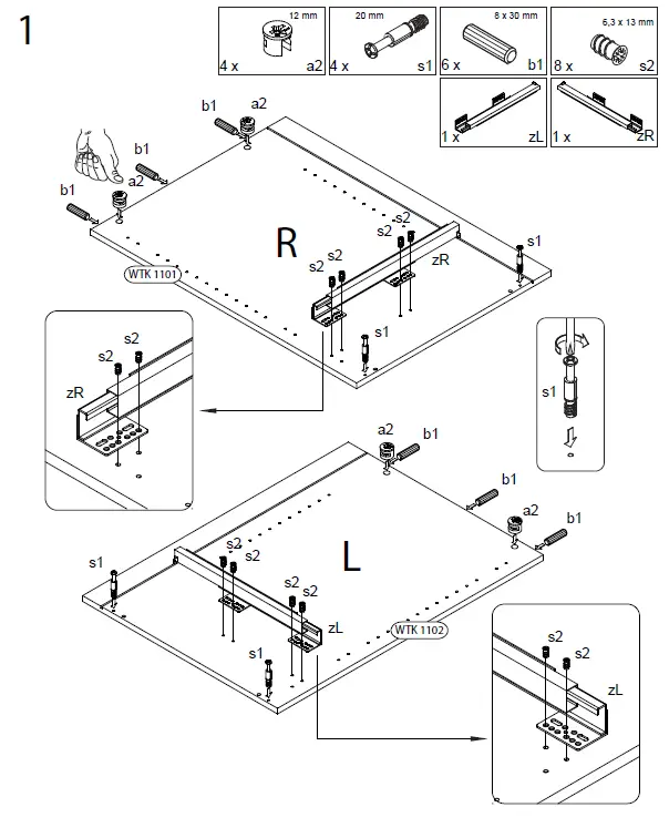 WASHTOWER-WSUS60-11-S-Base-Cabinet-Instruction-fig-8