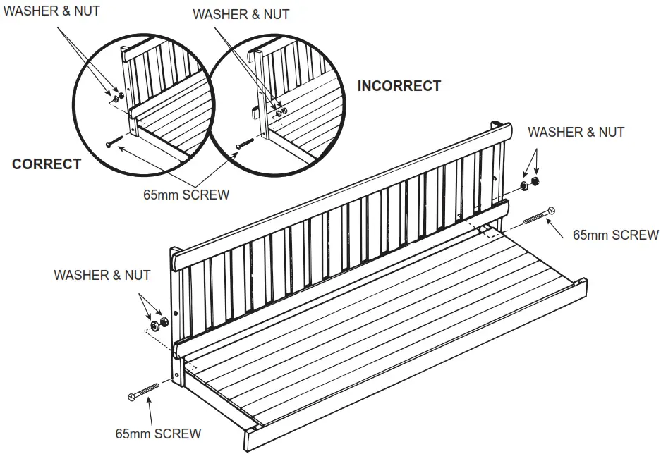 BIG LOTS H 24 Jennings Traditional Swings - Figure 4