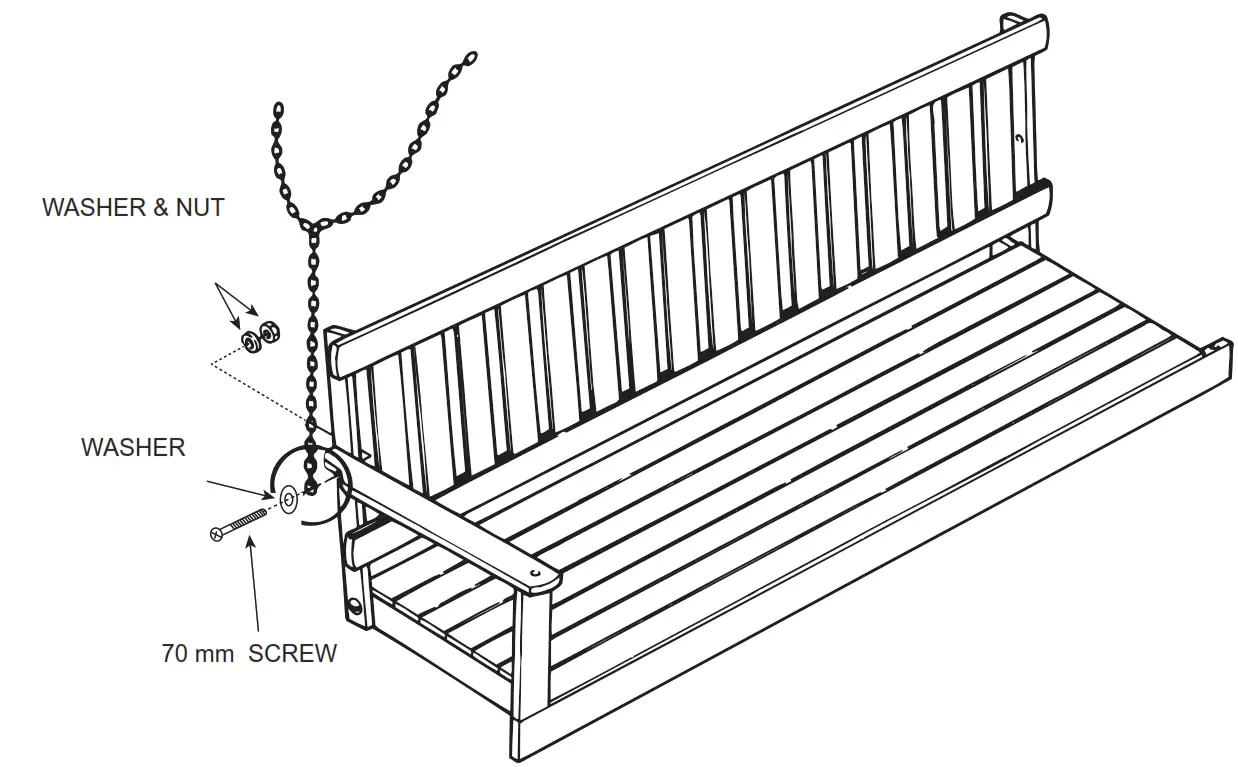 BIG LOTS H 24 Jennings Traditional Swings - Figure 5