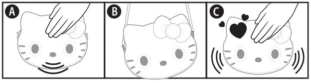 HELLO KITTY 6065145 Purse Pets Sanrio - ADVENTURE MODE