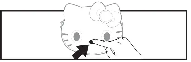 HELLO KITTY 6065145 Purse Pets Sanrio - I HAVE 3 MODES