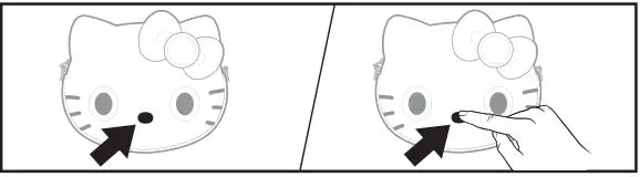 HELLO KITTY 6065145 Purse Pets Sanrio - SLEEP MODE