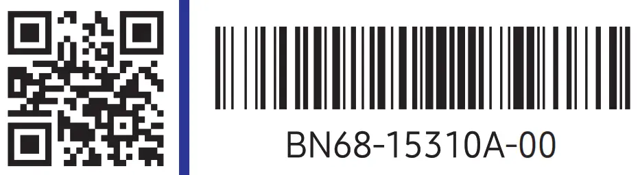 SAMSUNG BN68 15310A 00 Smart TV - qr5