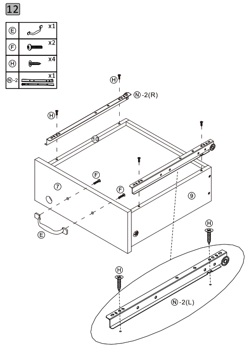 Yaheetech 611793 Mobile File Cabinet - 14