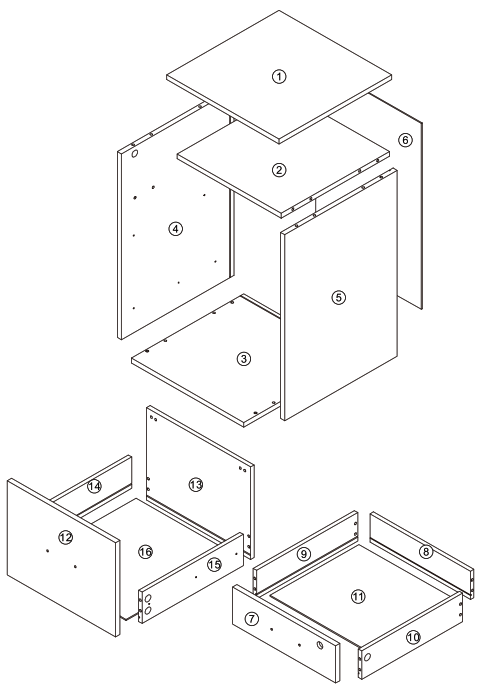 Yaheetech 611793 Mobile File Cabinet - 4