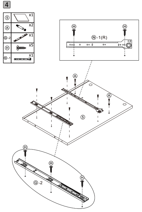 Yaheetech 611793 Mobile File Cabinet - 6