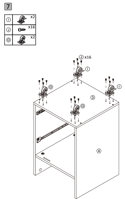 Yaheetech 611793 Mobile File Cabinet - 9