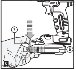 BLACK DECKER BCD700S 18V Cordless Combi Drill 4