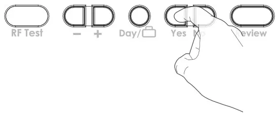 NEOMITIS PRG7 RF 7 Day Two Channel Programmer with RF Room Thermostat - INSTALLER SETTINGS 5