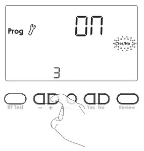 NEOMITIS PRG7 RF 7 Day Two Channel Programmer with RF Room Thermostat - INSTALLER SETTINGS 8