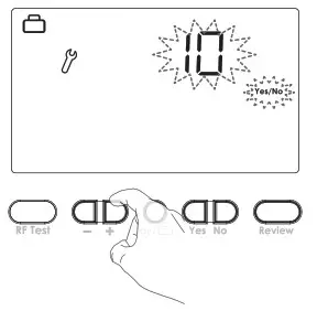 NEOMITIS PRG7 RF 7 Day Two Channel Programmer with RF Room Thermostat - OPERATING 10