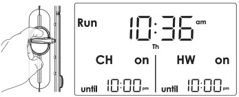 NEOMITIS PRG7 RF 7 Day Two Channel Programmer with RF Room Thermostat - OPERATING 2