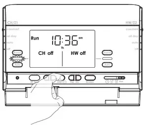 NEOMITIS PRG7 RF 7 Day Two Channel Programmer with RF Room Thermostat - OPERATING 7