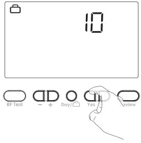NEOMITIS PRG7 RF 7 Day Two Channel Programmer with RF Room Thermostat - OPERATING 9