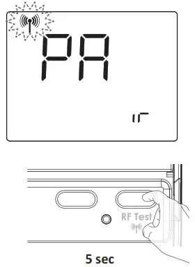 NEOMITIS PRG7 RF 7 Day Two Channel Programmer with RF Room Thermostat - THERMOSTAT 13