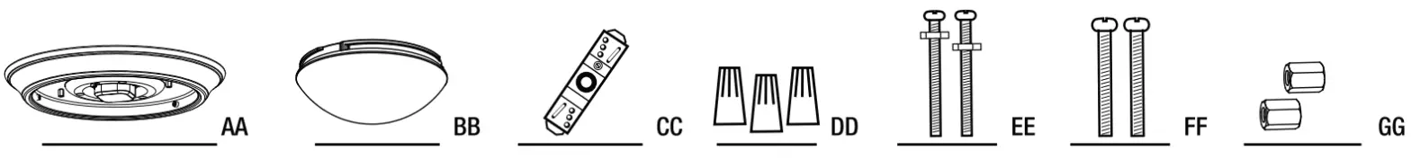 FEIT Electric DOME13_4WY_BZ Watt Hour -FIG