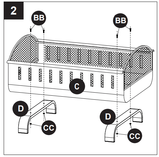 Style SELECTIONS WAD2027ES-L Fire Pit - fig 2