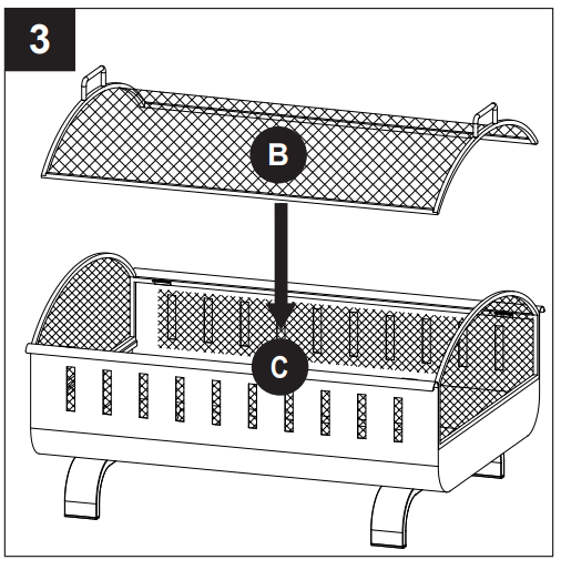 Style SELECTIONS WAD2027ES-L Fire Pit - fig 3