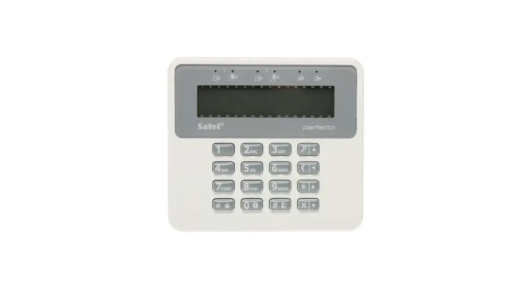 Satel Prf-lcd-a2 Wireless Keypad User Manual