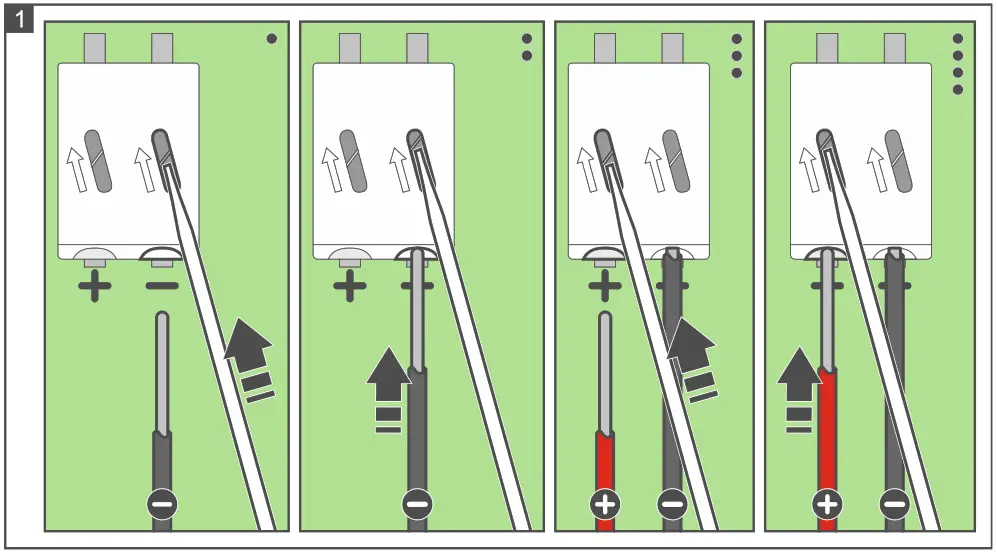 Satel PRF LCD A2 Wireless Keypad - Figure 1