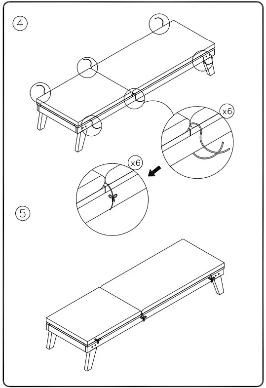 ASHLEY P285815 Cushioned Chaise Lounge - fig 2