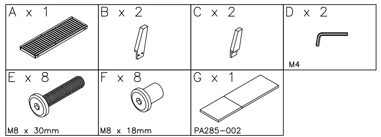 ASHLEY P285815 Cushioned Chaise Lounge