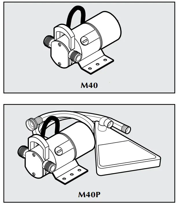 Simer M40P Mini-Vac Utility Pump Kit - FIG 1